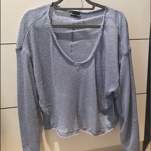 Very cute New With Tags urban outfitters scoop neck long sleeve. Periwinkle